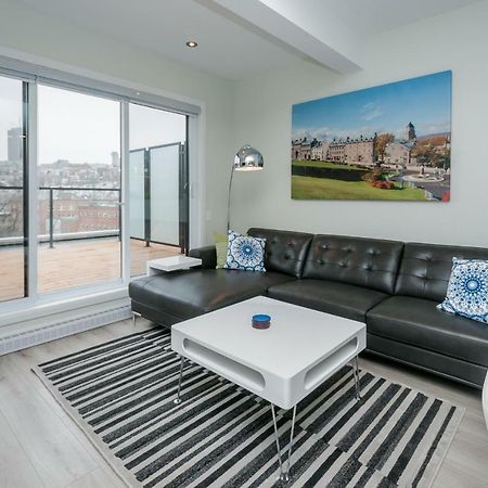 Апартаменты Penthouse On Charest - With Parking And Gym Квебек Экстерьер фото